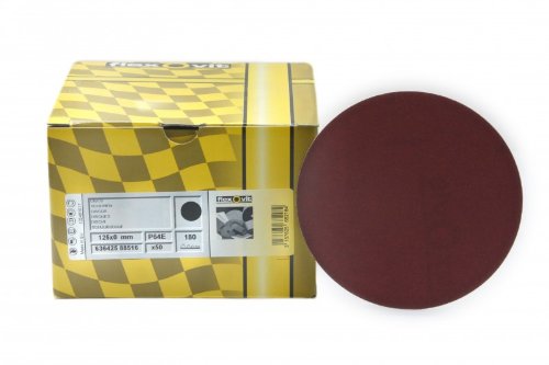 50 Stück Flexovit Schleifscheiben klett 125 mm ohne Lochung Korn 80