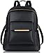 Produktbild Damen Rucksack, Coofit Kleiner Rucksack Schwarz Leder Rucksack Elegant Schulrucksack Rucksack Handtasche Daypack Schulranzen
