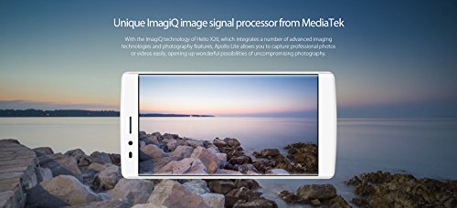 Vernee Apollo Lite Android 6.0Â 4Â G + phablet 5.5Â pollici schermo Arc mtk6797Â Deca di nucleo 4Â GB RAM 32Â GB ROM 16Â MP fotocamera principale di tipo C impronte digitali Corning Gorilla 3