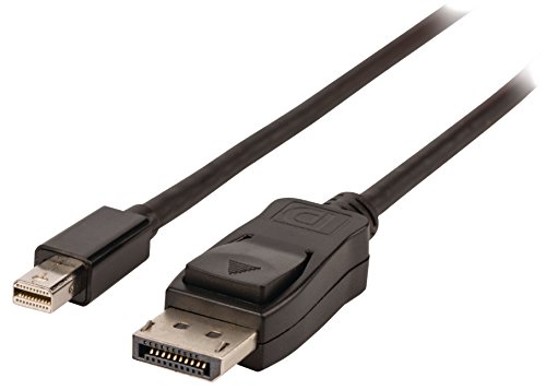 Valueline VLCP37400B10 Mini DisplayPort (Mini DisplayPort Stecker auf DisplayPort Stecker, 1m) schwarz - 3