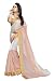Perfectblue Women`s cotton checks designer saree with blouse piece. RS.399.00