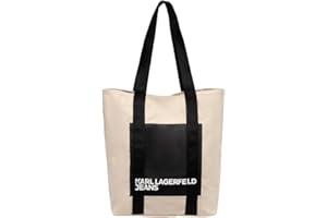 KARL LAGERFELD JEANS JEAN KARL LAGERFELD POUR FEMME, SAC EN TOILE, NATUREL, TAILLE UNIQUE