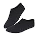 Produktbild RUNACC Water Skin Schuhe Barfuß Aqua Socken Bequeme Wasser Socken Soft Barfuß Haut Schuhe für Wassergymnastik Übung, 1 Paar, Schwarz
