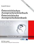 Image de Österreichisches Aussprachewörterbuch- Österreichische Aussprachedatenbank