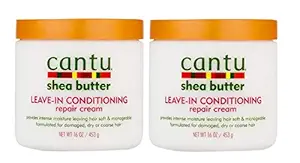Atlas Supply Chain Consulting Services Cantu Shea Butter Leave In Conditioning Repair Cream 16 Ounce (Pack of 2)