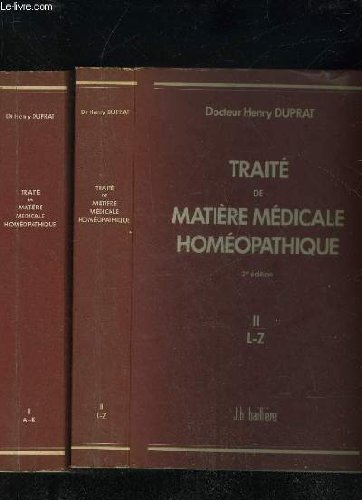 Download TRAITE DE MATIERE MEDICALE HOMEOPATHIQUE - TOME 1 ET 2 Download TRAITE DE MATIERE MEDICALE HOMEOPATHIQUE - TOME 1 ET 2