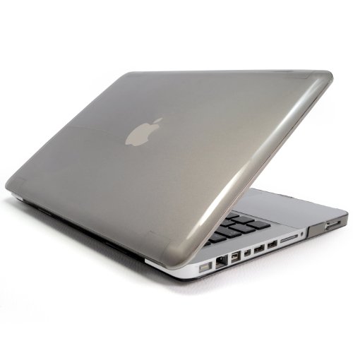 Incutex Notebookhülle für Apple Macbook Pro 15" Zoll Hardcase, Schutzcase, Etui, Transparent Braun