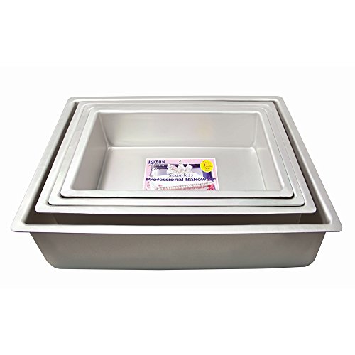 PME Seamless Professional Oblong Baking Pan Tin 13