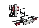 portabicicletas enganches aragon para 2, 3 y 4 bicicletas Portabicicleta para 2 bicis, completamente plegable, abatible, con sistema antirrobo en los brazos y en el portabicicleta. Ligero y muy práctico. Portabicis TransBike, la mejor manera para transportar tu bicicleta.