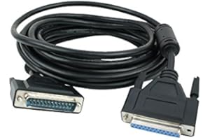 Plugger, câble ILDA pour Laser Sub-D 25 mâle vers Sub-D 25 femelle à vis de serrage. Longueur 5m. Spectacle Laser, projecteur Laser. Câbles Plugger adoptés par les professionnels de l'audio.