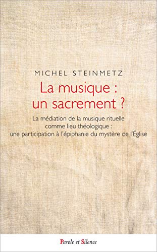 Livres gratuits à télécharger sur mon iPod La musique : un sacrement ? : La médiation de la musique rituelle comme lieu théologique : une participation à l'épiphanie du mystère de l'Eglise RTF 2889185796 by author