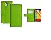 Produktbild High Value Samsung Note3 Parrot Grün-Schlag-Mappen PU Ledertasche mit zwei Kartensteckplätze für Samsung Note3