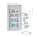 The Bright Side Glass - One Of My 5 A Day - Drink Beer