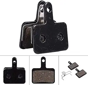 IndiaLot Brake Pads, 2 Pcs Resin Disc Brake Pads for Mountain Bike Road Bike Bicycle