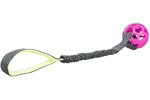 TRIXIE Tirador Elástico Bungee con Pelota, ø 7, 48 cm