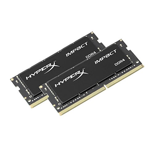 Kingston HyperX Impact HX421S13IBK2/32 32GB (2 x 16GB) RAM Kit (2133MHz DDR4 CL13 SODIMM, 1.2V, 260-pin)