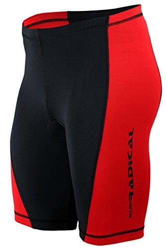 ROUGH RADICAL Herren Radlerhose Fahrradhose kurz mit Sitzpolster RACER PRO