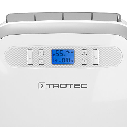 TROTEC Komfort Luftentfeuchter TTK 95 E (max.30 L/Tag), geeignet für Räume bis 230 m³ / 90 m² - 2