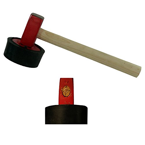 PLATTENHAMMER 'PB' 1,5 kg rund, geschraubter Aufsatz