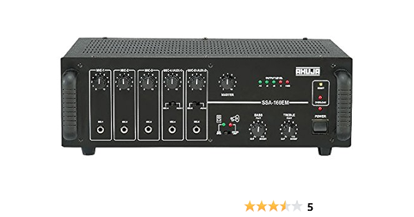Ahuja Amplifier Ssa160em Power Amps In Musical Instruments