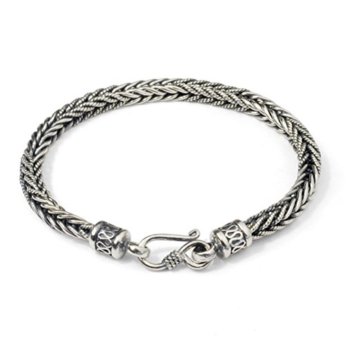 925 silver Bracelet Retro Personalized Bracelet (21cm)