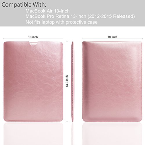 WALNEW Schlanke MacBook Air 13 Zoll  A1369 A1466  H  lle  MacBook Schutzh  lle  H  lle  Case  Cover  MacBook Pro Retina 13 Zoll H  lle mit Handgriff  