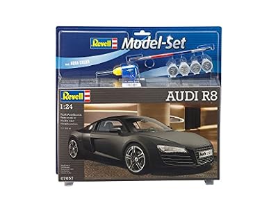Revell Model Set - 67057 - Maquette de la Super Car Audi R8 - Echelle 1/24