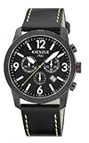 Kienzle Herren-Armbanduhr XL Chronograph KIENZLE CORE Analog Quarz Leder K3091043031-00321