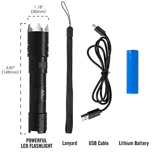 MoKo Taschenlampe 1000 Lumen LED Parent - 9