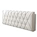 Produktbild Unbekannt JXQ Sackleinen Kopfteil Soft Pack Wand ohne Bett Kopf Kissen Massivholz Bett große Rückenlehne Schwamm Kissen abnehmbar und waschbar mit Kopfteil (Color : A, Size : 200CM)