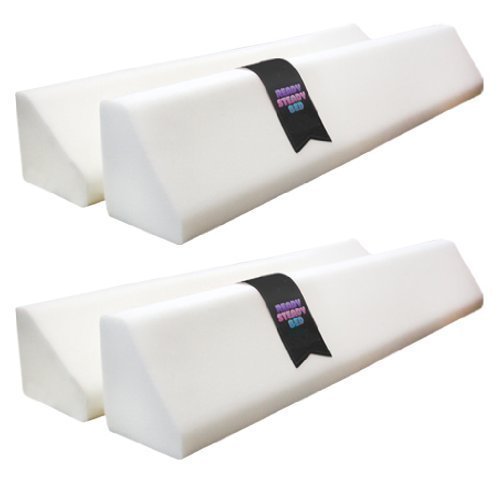 Childrens Foam Cot Safety Bumper Guard 50cm Travel Size, 4 Pack