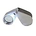 Produktbild Lupe 30x21 mm mit 2x LED´s Juwelierlupe Einschlaglupe