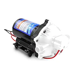 SP5500 12V Pump, 5.5GPM Diaphragm Water Pump, 60Psi 1/2MNPT Connection, Ideal for Sprayer and pressure washing