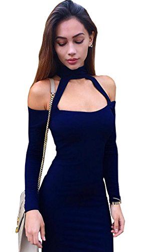 Preisvergleich Produktbild ALAIX Damen Kleid Gr. Small, marineblau