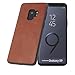 Produktbild PULSARplus Handyhülle kompatibel mit Samsung Galaxy S9 Hülle Schutzhülle Dünn Case Cover, Unterstützt kabelloses Laden (Qi), Handy Hülle Cognac Braun