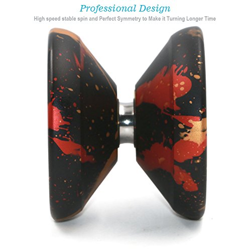 Magicyoyo Y01 NODE Pro Unresponsive Yoyo Alloy 6061 Game with Bag Gloves 5 String (Black & Red & Gold) reviews Magicyoyo Y01 NODE Pro Unresponsive Yoyo Alloy 6061 Game with Bag Gloves 5 String (Black & Red & Gold)