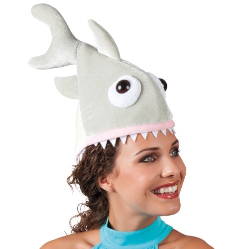 Preisvergleich Produktbild NEU Hut Weißer Hai, grau