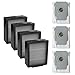 Produktbild jieGREAT  Percolator Filter Räumungsverkauf  , 4PC Filters & 3PC Filter Bag for iRobot Roomba i7 i7+/i7 Plus E5 E6 E7
