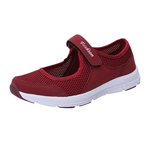 Familizo Baskets Légères en Mesh pour Femme, Chaussures Décontractées, Femmes Anti Slip Chaussures de Sport