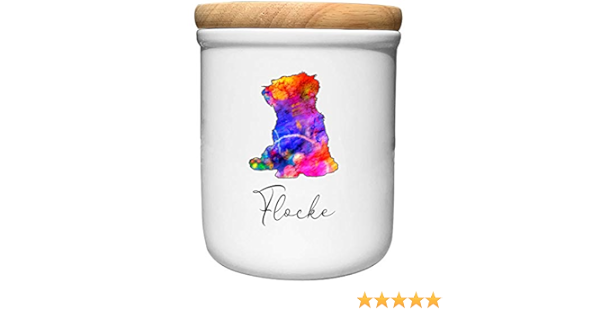 Cadouri Keramik Leckerli-Dose Havaneser » Personalisiert Mit Name Deines  Hundes «┊Snackdose Keksdose Aufbewahrungsdose┊Mit Holzdeckel : Amazon.de:  Haustier