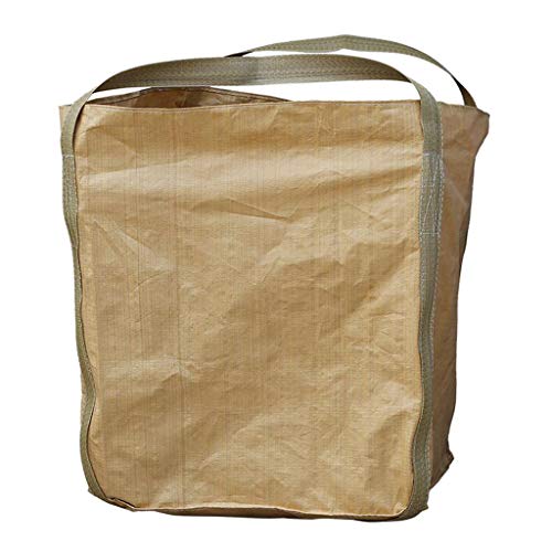FLAMEER FIBC Polypropylene Bulk Bag 2-2.5 Ton Bag FIBC Bulk Bags Industrial, Yellow