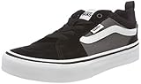 Verschluss: Schnürsenkel Vans Jungen FILMORE Suede/Canvas Sneaker, Schwarz Black/Pewter Ug7, 39 EU