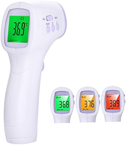 Szdw Forehead Digital Thermometer, Non-Contact Infrared, Instant Reading, Multi-Functional, for Body, Surface &amp; Room Measurement, Babies’ &amp; Home Helper,Toddlers and Adults And Object with Instant Results