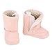 Arshiner Baby Infant Toddler Boys Girls Warm Winter Fur Snow Shoes Boots (L(9-12 months), Pink(FBA))