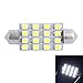 Produktbild GXS GC ® 42mm 4w 200lm 6000K 16x3528 SMD weiße LED für Auto-Lesen / Nummernschild / Türlampe (12 V DC)