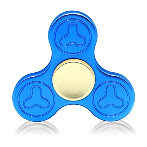 Sansee Hand Spinner Fidget Toys Aluminium Ceramic Finger Ball EDC Hand Fidget For Kid (Blue) Sansee Hand Spinner Fidget Toys Aluminium Ceramic Finger Ball EDC Hand Fidget For Kid (Blue)