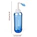 Nasal Rinsing Nose Wash System Neti Pot for Allergic Rhinitis Baby NETTYUK 300ml Nasal Sinus Unblocker (BLUE)