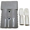 HC-Cargo GENUINE GREY ANDERSON TYPE 350 AMP 600V BATTERY CONNECTOR PLUG SB350A TER3210 WOOD AUTO