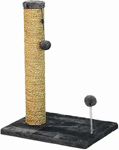 ABC Pet Sea Grass Scratcher with Spring Toy, 20-Inch