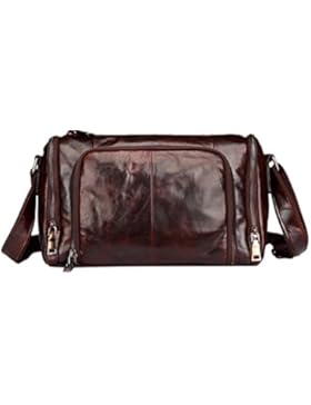 Zhhlaixing Umhängetasche Mens Boys Teens Luxury Crossbody Shoulder Bag Handmade Messenger School Bag Christmas...